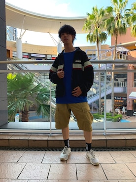 「summer」｜「アイテム（ジャケット/アウター）」を使った、tatsuyaさん（メンズ・171cm）の夏コーディネート
