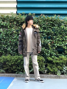 「TOPGUN」｜「アイテム（ジャケット/アウター）」を使った、tatsuyaさん（メンズ・171cm）の秋コーディネート
