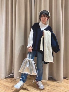 suuさん（レディース・151cm）の冬コーディネート