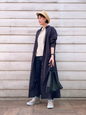 「collex（コレックス）のアイテム」を使った、suuさん（レディース・151cm）の春コーディネート