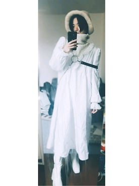 「STYLENANDA（スタイルナンダ）のアイテム（ブーツ）」を使った、きむさん（レディース・157cm）の春コーディネート