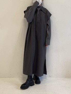 「アイテム（シャツ/ブラウス）」を使った、bleublanc_zozoさん（レディース）の秋コーディネート