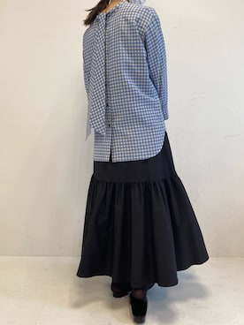 「アイテム（シャツ/ブラウス）」を使った、bleublanc_zozoさん（レディース）の秋コーディネート