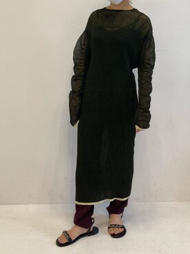 「アイテム（ワンピース）」を使った、bleublanc_zozoさん（レディース）の秋コーディネート