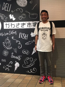 9階に在る食堂さんのコーディネート