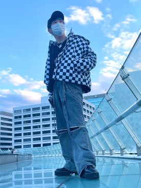 水野翔【KAKERU MIZUNO】さん（メンズ・158cm）の冬コーディネート