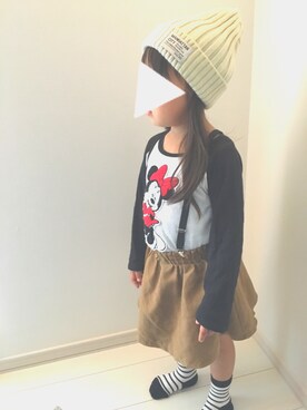 もっぷがーるさん(キッズ・100cm)の秋コーディネート