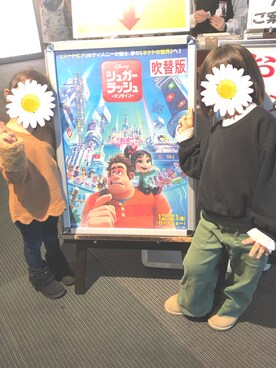 もっぷがーるさん(キッズ・100cm)の冬コーディネート