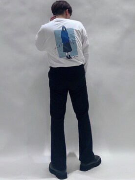 「Confirm（コンファーム）のアイテム」を使った、コンファーム・イルズ・フロウリッシュ KYOTOさん（メンズ・175cm）の冬コーディネート