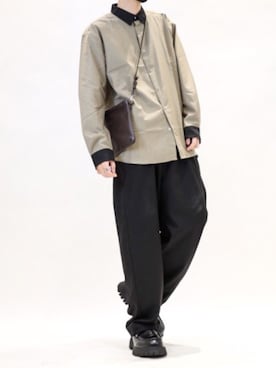 「Confirm（コンファーム）のアイテム」を使った、コンファーム・イルズ・フロウリッシュ KYOTOさん（メンズ・175cm）の春コーディネート