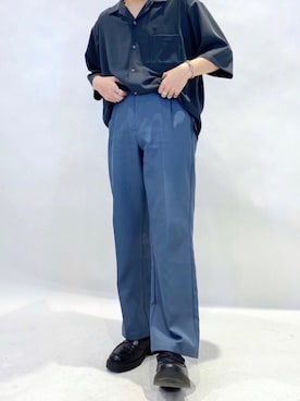 「Confirm（コンファーム）のアイテム」を使った、コンファーム・イルズ・フロウリッシュ KYOTOさん（メンズ・175cm）の春コーディネート
