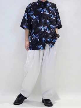 「Confirm（コンファーム）のアイテム」を使った、コンファーム・イルズ・フロウリッシュ KYOTOさん（メンズ・175cm）の春コーディネート