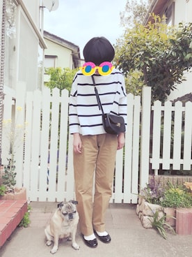 「pug」｜はなさん（レディース・160cm）の春コーディネート