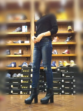 「BARNSsohostreet（バーンズソーホーストリート）のアイテム」を使った、barnjo52さん（レディース・163cm）の秋コーディネート