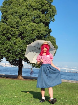 「milklim（milklim）のアイテム」を使った、おなちさん（レディース・152cm）の夏コーディネート