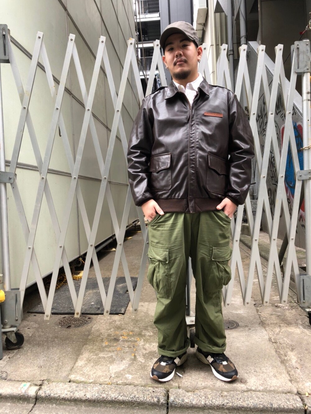kazuki(AVIREX)｜AVIREXのミリタリージャケットを使ったコーディネート