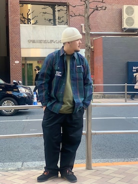 「ネイビー」｜kazukiさん（メンズ・175cm・20代）の冬コーディネート