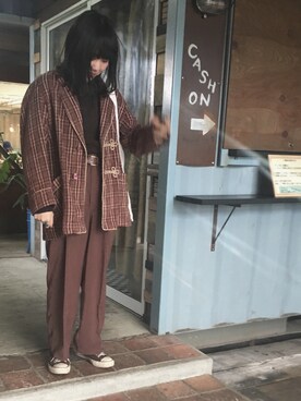 スラックスを使った 50 S のレディース人気ファッションコーディネート Wear