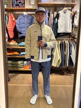 「山と道」｜BM303さん（メンズ・175cm）の秋コーディネート