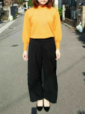 yukaさん（レディース・157cm）の秋コーディネート