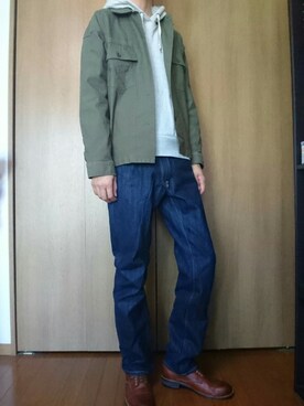 3つさん（メンズ・186cm）の秋コーディネート