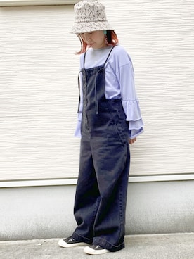 yukatoshibonさん（レディース・154cm）の春コーディネート