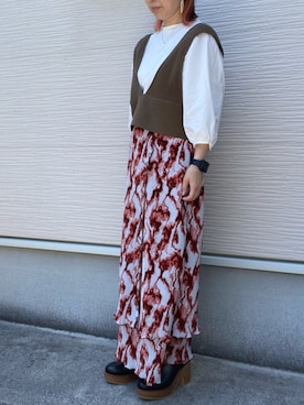 yukatoshibonさん（レディース・154cm）の春コーディネート