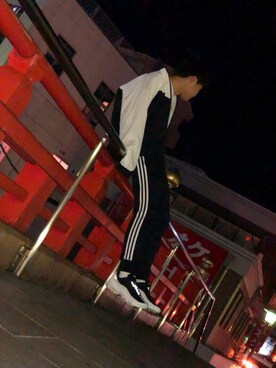 「Dickies（ディッキーズ）のアイテム（ナイロンジャケット）」を使った、たかやさん（メンズ・172cm）の冬コーディネート