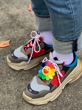 「シンプルおしゃれが好き」｜「アイテム（財布/小物）」を使った、ザーカリさん（メンズ・176cm）の秋コーディネート