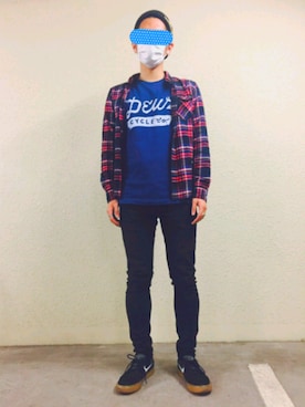 「DULTON（ダルトン）のアイテム（帽子）」を使った、like23さん（メンズ・170cm）の春コーディネート