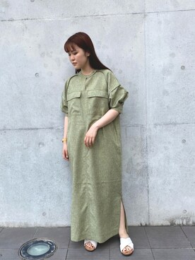 「KBF+」｜「アイテム（ワンピース/ドレス）」を使った、natsukiさん（レディース・158cm）の夏コーディネート