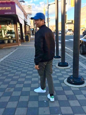 「stansmith」｜dennisbesanaさん（メンズ・170cm）の春コーディネート