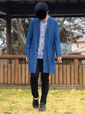 nnnさん（メンズ・178cm）の春コーディネート