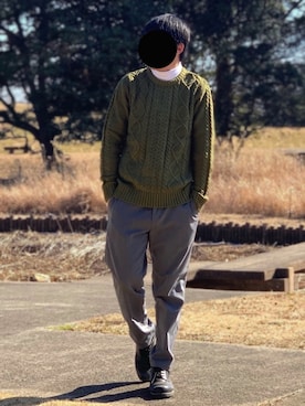 nnnさん（メンズ・178cm）の春コーディネート