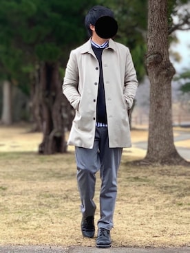 nnnさん（メンズ・178cm）の春コーディネート