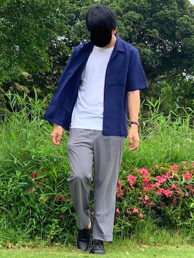 nnnさん（メンズ・178cm）の夏コーディネート