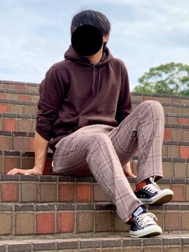 「revertical（リバーティカル）のアイテム」を使った、nnnさん（メンズ・178cm）の秋コーディネート