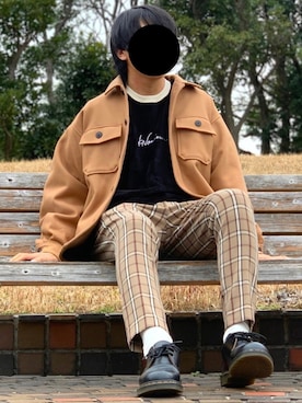 nnnさん（メンズ・178cm）の冬コーディネート