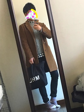 「大学生風」｜Mさん（メンズ・168cm）の冬コーディネート