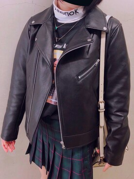 「CANDY（キャンディー）のアイテム」を使った、Маауа_:さん（レディース・156cm）の春コーディネート