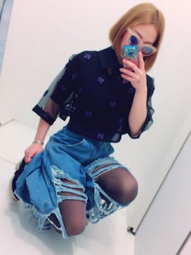 「甘辛mix」｜「アイテム（財布/小物）」を使った、爆発さん（レディース・152cm）の冬コーディネート