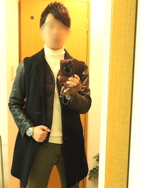 わっくー！さん（メンズ・168cm）の冬コーディネート