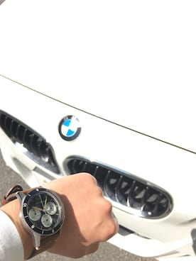 「BMW（ビーエムダブリュー）のアイテム」を使った、わっくー！さん（メンズ・168cm）の春コーディネート