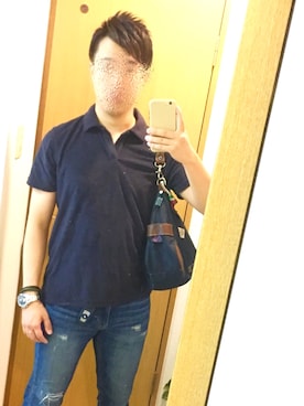 「BMW（ビーエムダブリュー）のアイテム」を使った、わっくー！さん（メンズ・168cm）の夏コーディネート