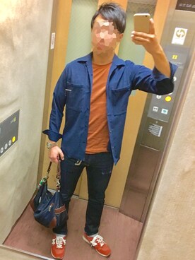 わっくー！さん（メンズ・170cm）の夏コーディネート