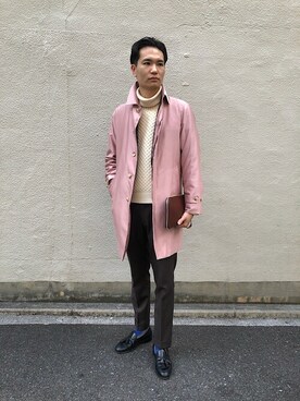 ピンクコート のメンズ人気ファッションコーディネート Wear