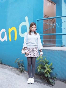 「アイテム（ピアス（両耳用））」を使った、Lollyさん（レディース・159cm・20代）の冬コーディネート