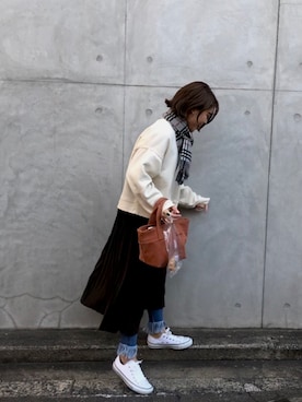 Rykoさん（レディース・158cm）の冬コーディネート