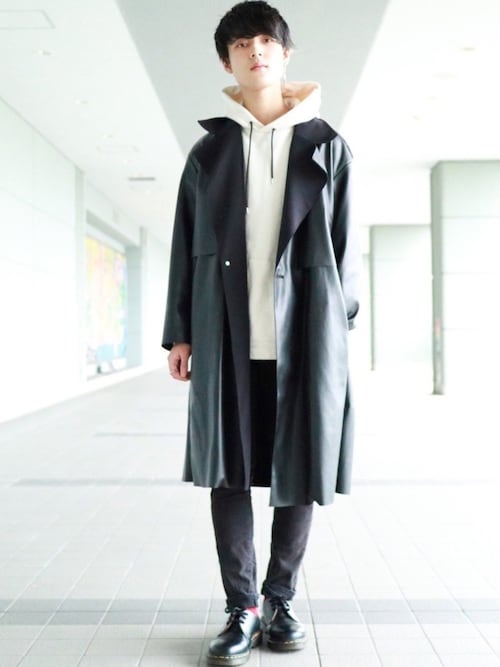 UNITED TOKYO ユナイテッドトウキョウ　コート　ブラック　23AW UNITED TOKYO（ユナイテッドトウキョウ）の「Synthetic Leather