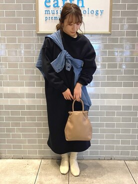 Ruiさん(レディース・153cm)の冬コーディネート